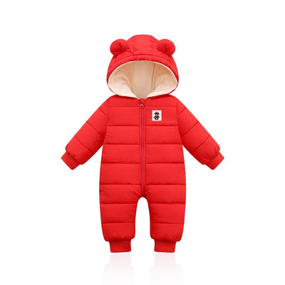 Baby Snowsuit Infant Newborn Clothes Kids Winter Jumpsuit for Boys Girls Romper for Baby Overalls Children Christmas Costume